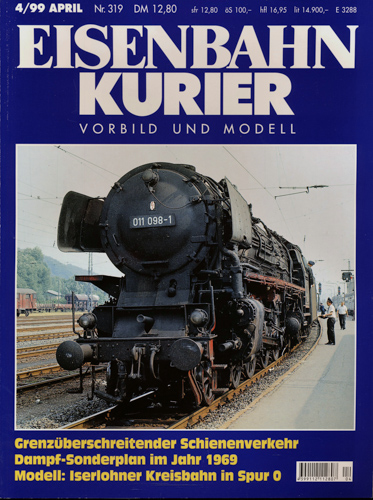   Eisenbahn-Kurier Heft Nr. 319 (4/1999 April). 