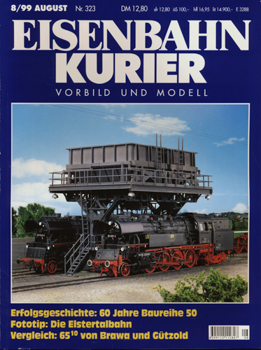   Eisenbahn-Kurier Heft Nr. 323 (8/1999 August). 