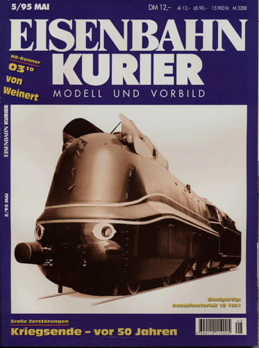   Eisenbahn-Kurier Heft Nr. 5/1995 (Mai 1995). 