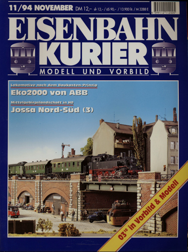  Eisenbahn-Kurier Heft Nr. 11/94 (November 1994). 