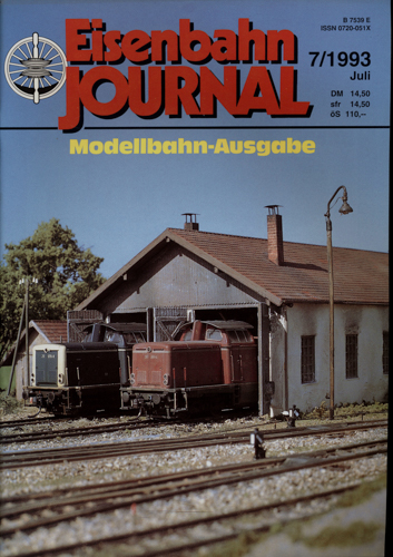   Eisenbahn Journal Modellbahn-Ausgabe Heft 7/1993 (Juli 1993). 
