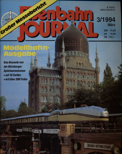   Eisenbahn Journal Modellbahn-Ausgabe Heft 3/1994 (März 1994). 