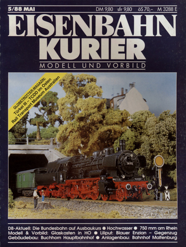   Eisenbahn-Kurier Heft Nr. 5/88 (Mai 1988). 