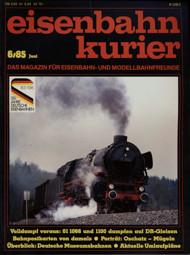   Eisenbahn-Kurier Heft Nr. 6/85 (Juni 1985). 