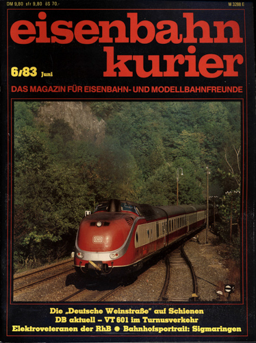   Eisenbahn-Kurier Heft Nr. 6/83 (Juni 1983). 