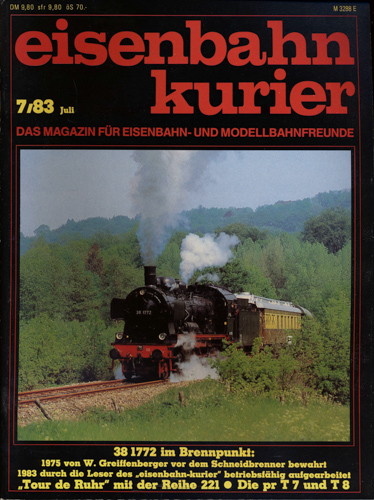   Eisenbahn-Kurier Heft Nr. 7/83 (Juli 1983). 