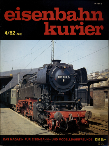   Eisenbahn-Kurier Heft Nr. 4/82 (April 1982). 