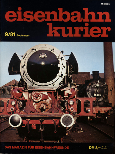   Eisenbahn-Kurier Heft Nr. 9/81 (September 1981). 