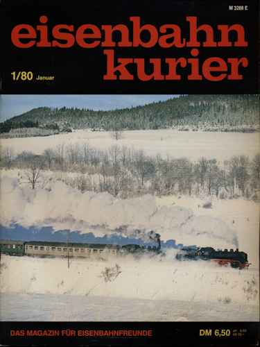   Eisenbahn-Kurier Heft Nr. 1/80 (Januar 1980). 