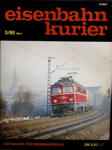   Eisenbahn-Kurier Heft Nr. 3/80 (März 1980). 