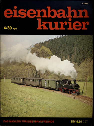  Eisenbahn-Kurier Heft Nr. 4/80 (April 1980). 
