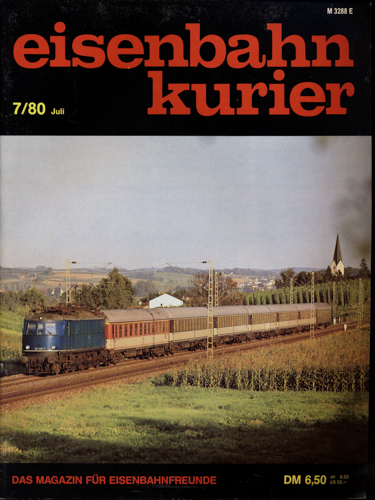   Eisenbahn-Kurier Heft Nr. 7/80 (Juli 1980). 