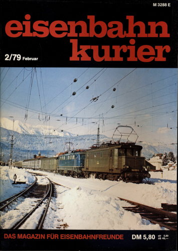   Eisenbahn-Kurier Heft Nr. 2/79 (Februar 1979). 