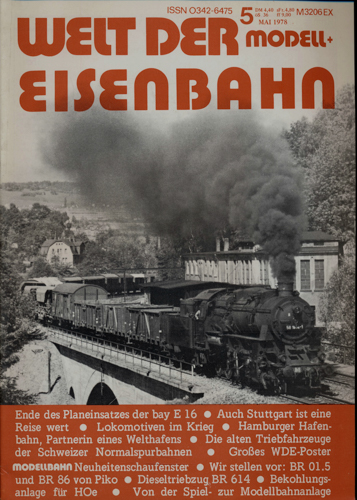   Welt der Modell+Eisenbahn Heft 5 Mai 1978. 