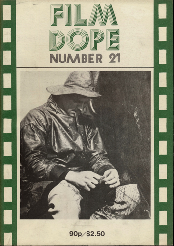   Film Dope No. 21 (October 1980). 
