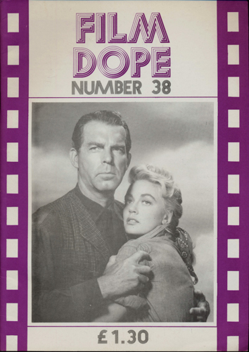   Film Dope No. 37 (June 1987). 