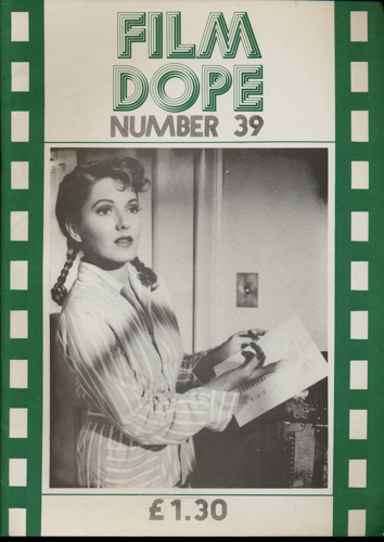   Film Dope No. 39 (March 1988). 