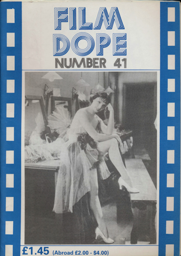   Film Dope No. 41 (March 1989). 