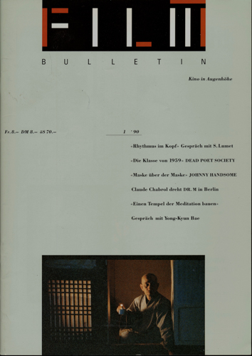   Film Bulletin. Kino in Augenhöhe Heft 1/90 (1990). 