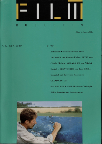  Film Bulletin. Kino in Augenhöhe Heft 2/92 (1992). 