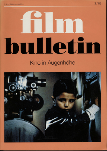   Film Bulletin. Kino in Augenhöhe Heft 3/89 (1989). 