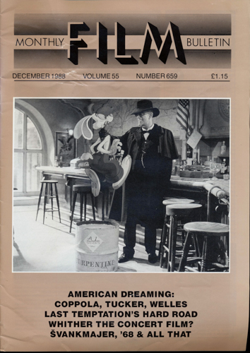   Monthly Film Bulletin No. 659 / December 1988 (vol. 55). 