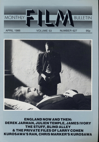   Monthly Film Bulletin No. 627 / April 1986 (vol. 53). 
