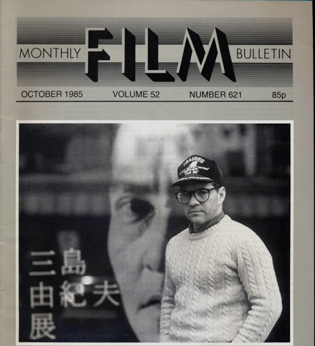   Monthly Film Bulletin No. 621 / October 1985 (vol. 52). 