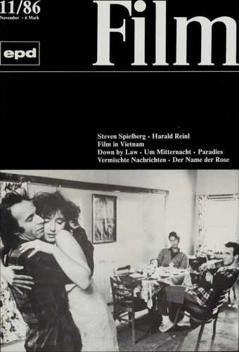  epd (Evangelischer Pressedienst) Film Heft 11/1986 (November 1986): Steven Spielberg. Harald Reinl. Film in Vietnam. Down by Law/Um Mitternacht/Paradies/Vermischte Nachrichten/Der Name der Rose. 