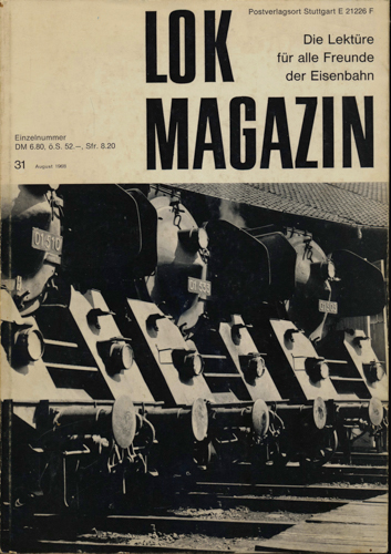   Lok Magazin Heft 31 (August 1968). 