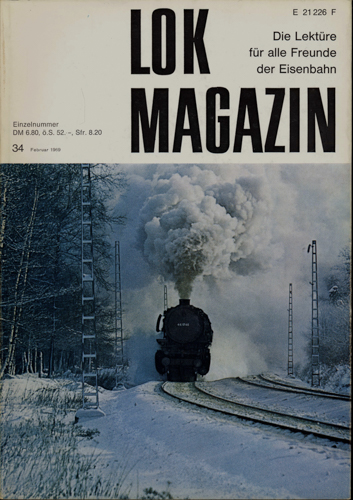   Lok Magazin Heft 34 (Februar 1969). 