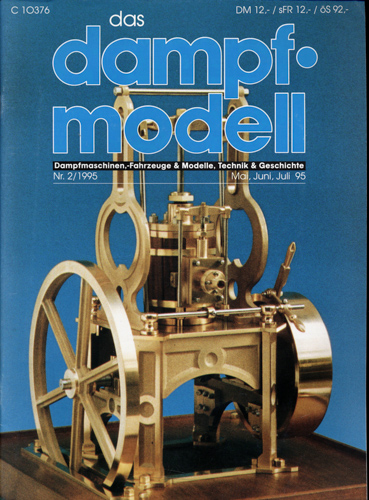   Das Dampfmodell (Fachzeitschrift) Heft 2/1995 (Mai/Juni/Juli 95). 