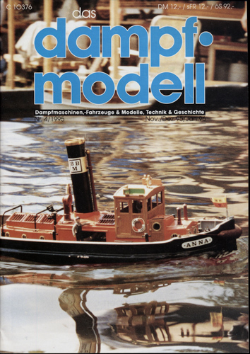   Das Dampfmodell (Fachzeitschrift) Heft 4/1995 (Nov./Dez. 95/Jan. 96). 