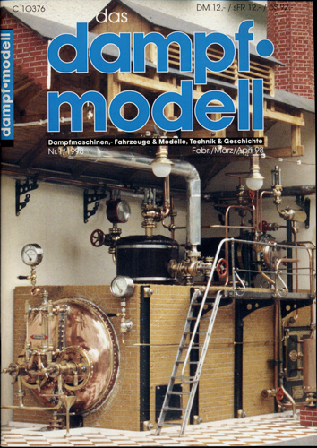   Das Dampfmodell (Fachzeitschrift) Heft 1/1998 (Feb./März/April 98). 