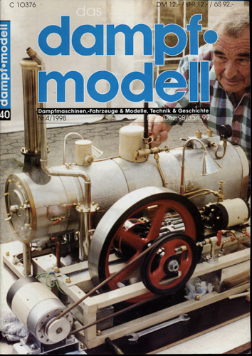   Das Dampfmodell (Fachzeitschrift) Heft 4/1998 (Nov./Dez. 98/Jan. 99). 