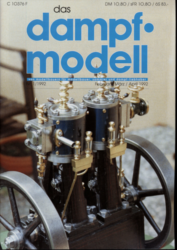   Das Dampfmodell (Fachzeitschrift) Heft 1/1992. 