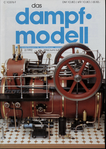  Das Dampfmodell (Fachzeitschrift) Heft 2/1992. 