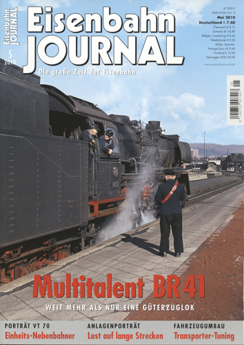   Eisenbahn Journal Heft 5/2010: Multitalent BR 41: Weit mehr als nur eine Güterzuglok. 