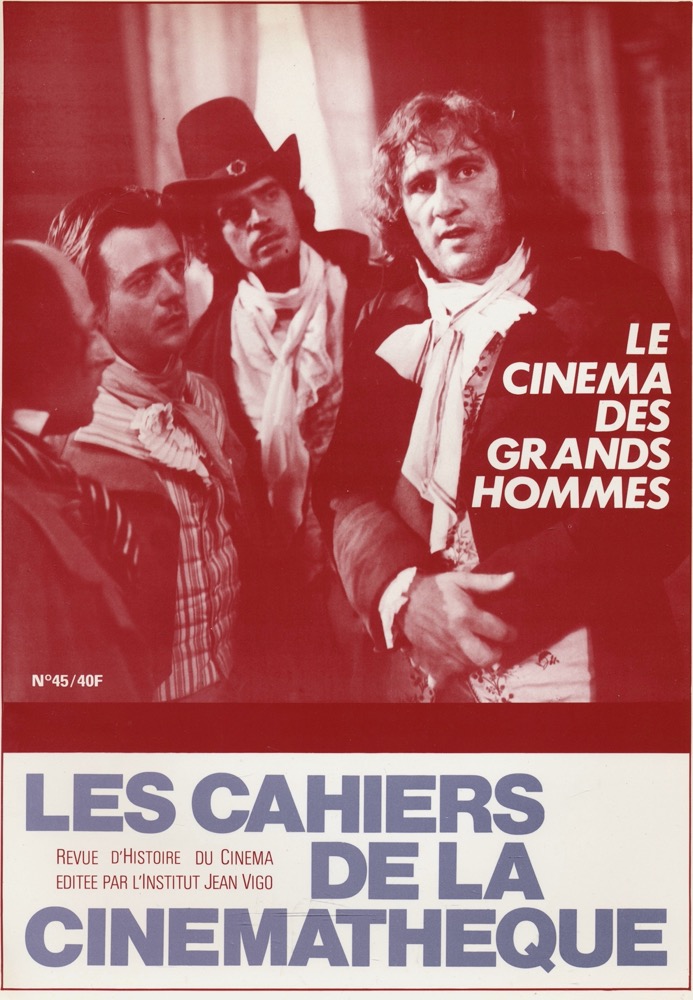   Les Cahiers de la Cinemathéque no. 45: Le Cinéma des Grands Hommes. 