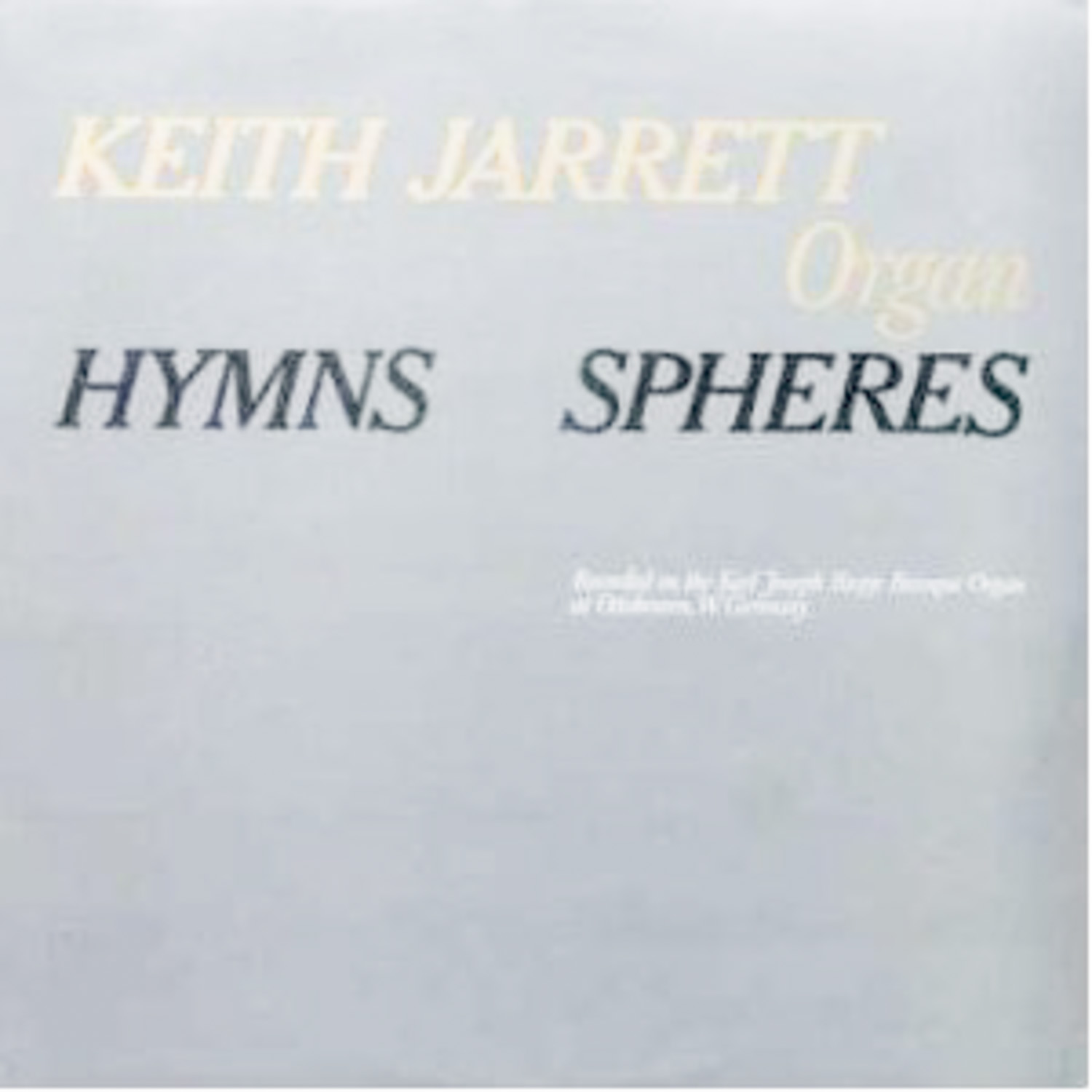 Keith Jarrett  Hymnes Spheres (ECM 1086/87)  *LP 12'' (Vinyl)*. 