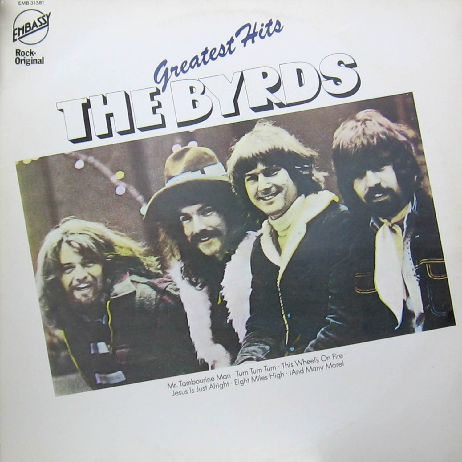 The Byrds  Greatest Hits (EMB 31381)  *LP 12'' (Vinyl)*. 