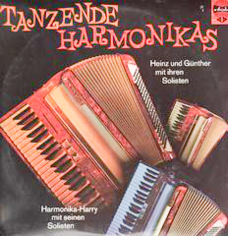 Harmonika-Harry mit seinen Solisten  Tanzende Harmonikas (70 410 IT)  *LP 12'' (Vinyl)*. 