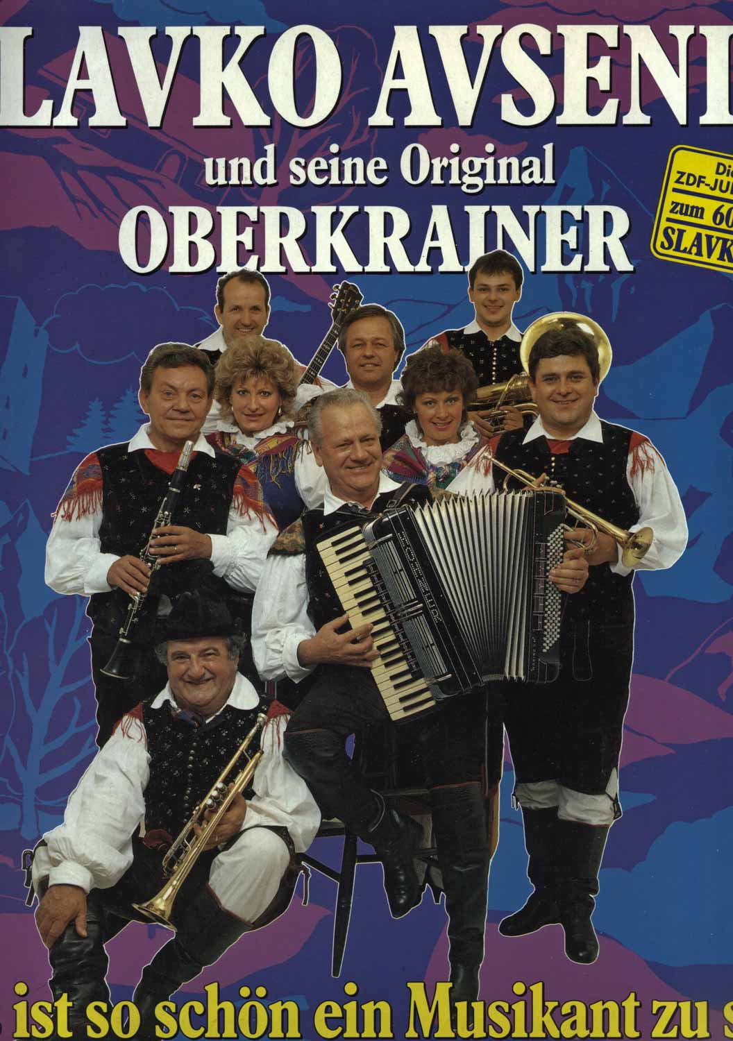 Slavko Avsenik und seine Oberkrainer  Es ist so schön, ein Musikant zu sein (210700-501)  *LP 12'' (Vinyl)*. 