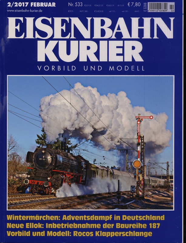   Eisenbahn-Kurier. Modell und Vorbild. hier: Heft Nr. 533 (2/2017 Februar). 