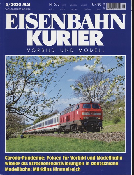   Eisenbahn-Kurier. Modell und Vorbild. hier: Heft Nr. 572 (5/2020 Mai). 