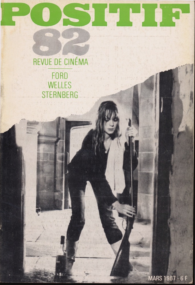   POSITIF. Revue de Cinéma no. 82 (Mars 1967): Ford / Welles / Sternberg. 