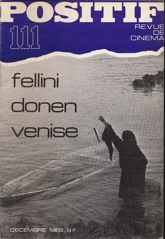   POSITIF. Revue de Cinéma no. 111 (Decembre 1969): Fellini / Donen / Venise. 