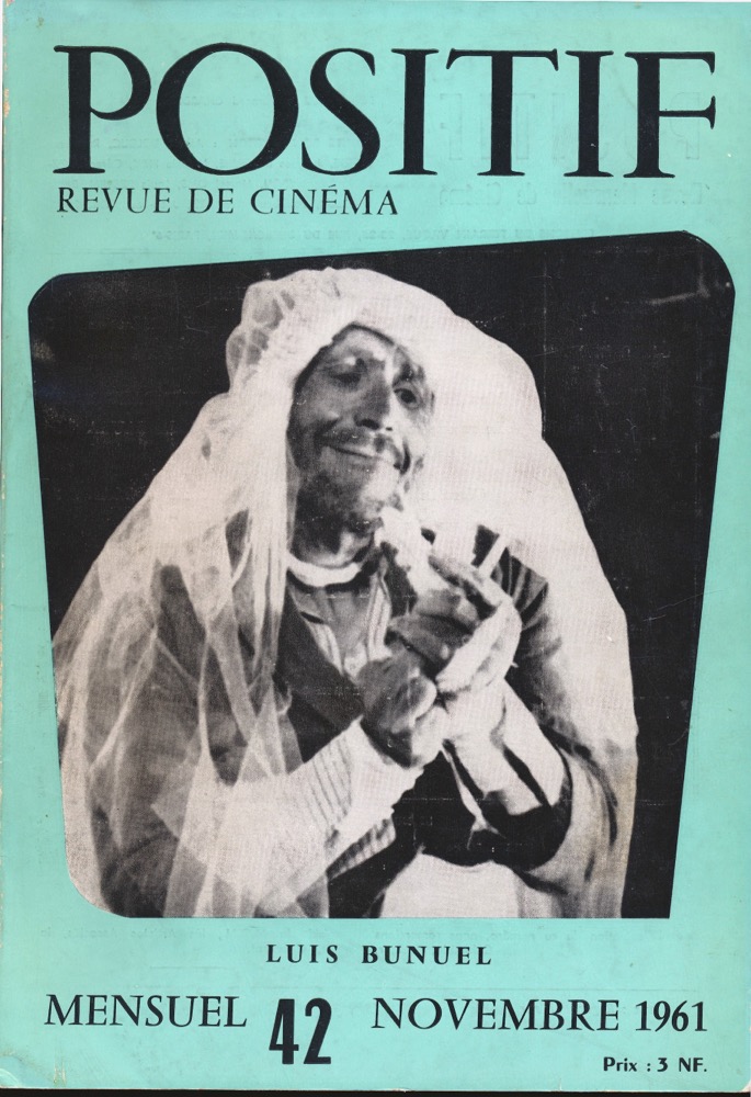   POSITIF. Revue de Cinéma no. 42 (Novembre 1961): Luis Bunuel. 