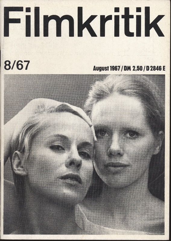   Filmkritik Nr. 8/67 (August 1967). 