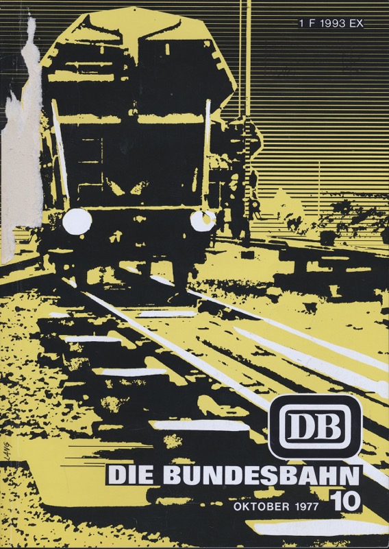 Deutsche Bundesbahn (Hrg.)  Die Bundesbahn. Zeitschrift. Heft 10 / Oktober 1977. 